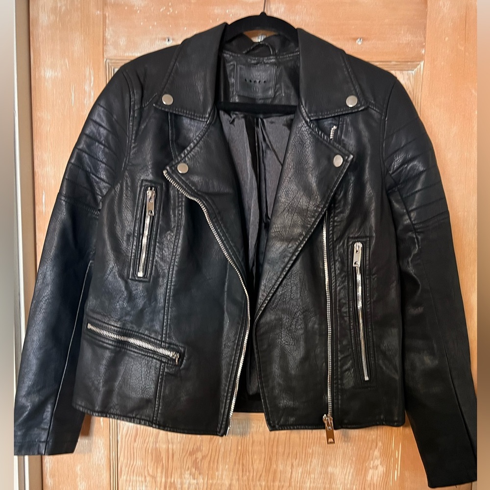 Blank NYC faux leather jacket